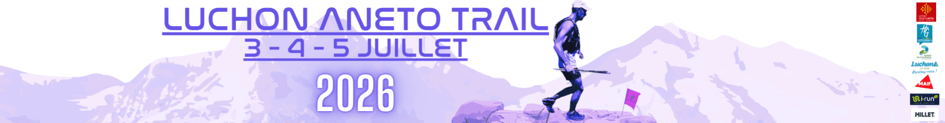 Luchon Aneto Trail banner ambilight